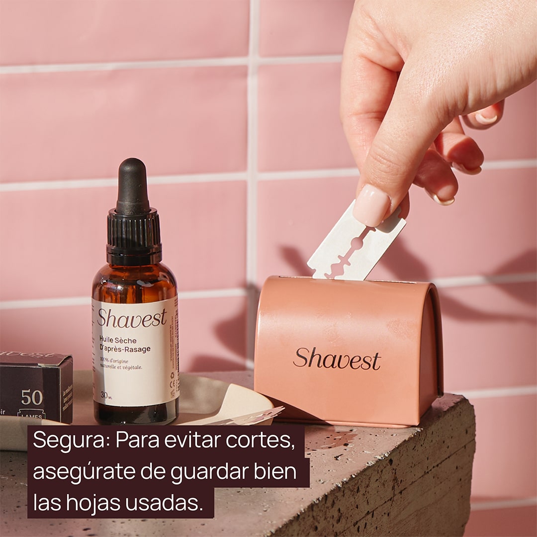 Boite à lames usagées