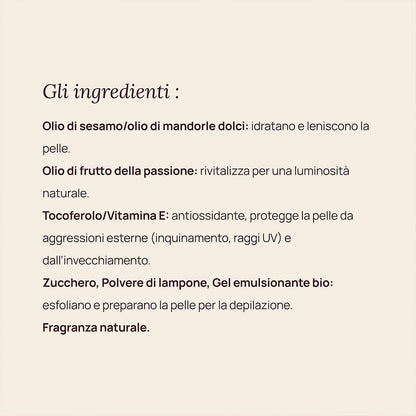 Exfoliant Framboise d’Avant Rasage