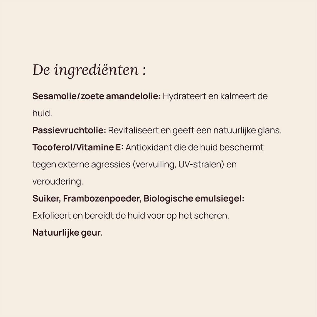 Exfoliant Framboise d’Avant Rasage