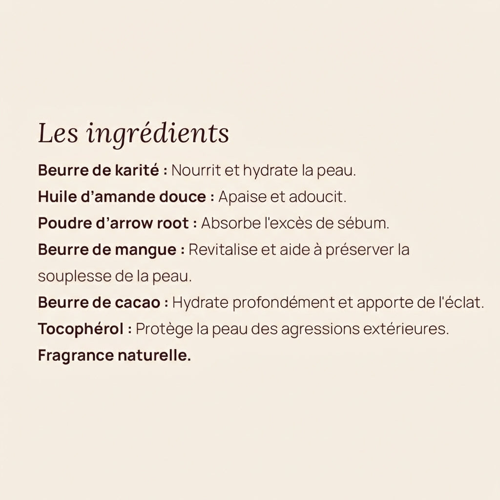 Baume Chantilly de Karité d’Après Rasage