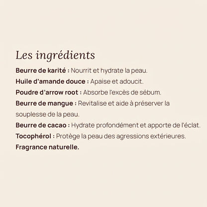 Baume Chantilly de Karité d’Après Rasage
