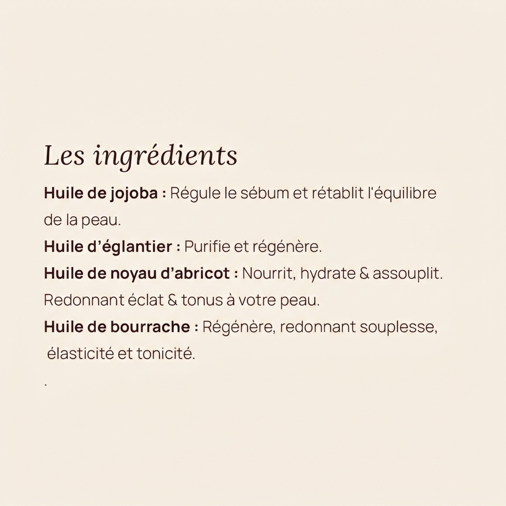 Huile Sèche - Après Rasage